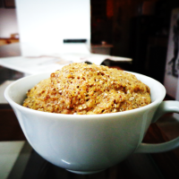 Breakfast teacup muffin (gluten-free, grain-free, sugar-free)