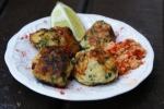 Mini Fish Cakes with Spicy Tahini Aioli by My Little Jar of Spices