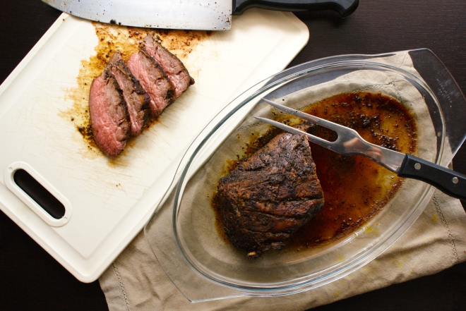 Coffee Rubbed Ribeye Roast by My Little Jar of Spices